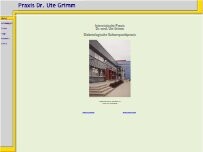 Website Screenshot Internistische Praxis Dr. med. Ute Grimm