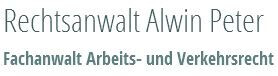 Rechtsanwalt Alwin Peter Logo