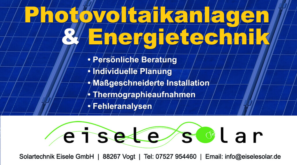 Bilder Solartechnik Eisele GmbH