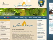 Markt Sommerhausen website screenshot