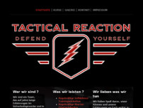 Tactical Reaction website screenshot
