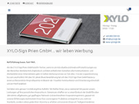 Screenshot for http://www.xylosign-schilder.de