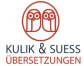 Kulik & Suess Übersetzungen München Logo