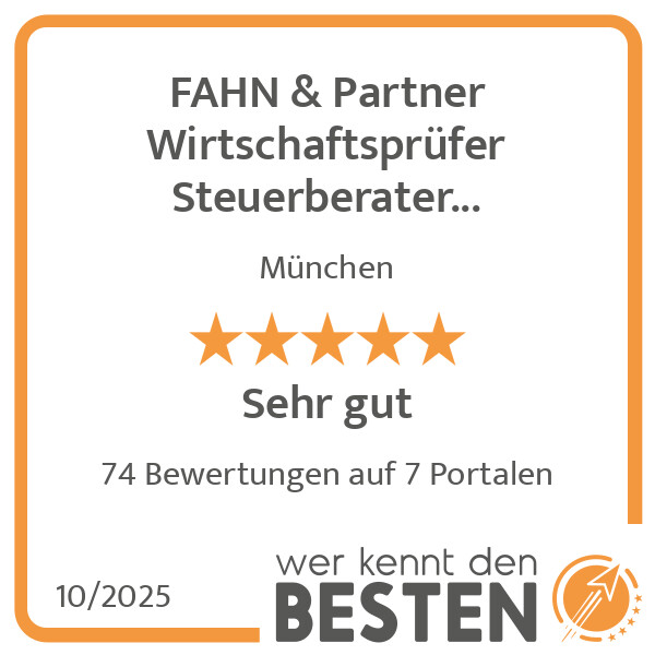Bilder FAHN & Partner Wirtschaftsprüfer Steuerberater München mbB