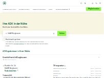 Website Screenshot AOK Bayern Geschäftsstelle Burghausen