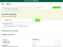 Website Screenshot AOK Bayern Geschäftsstelle Bad Tölz