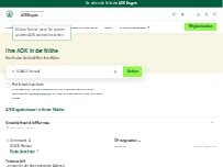 Website Screenshot AOK Bayern Geschäftsstelle Murnau