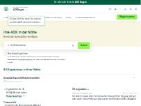 Website Screenshot AOK Bayern Geschäftsstelle Reichertshofen