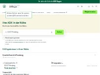 Website Screenshot AOK Bayern Geschäftsstelle Penzberg