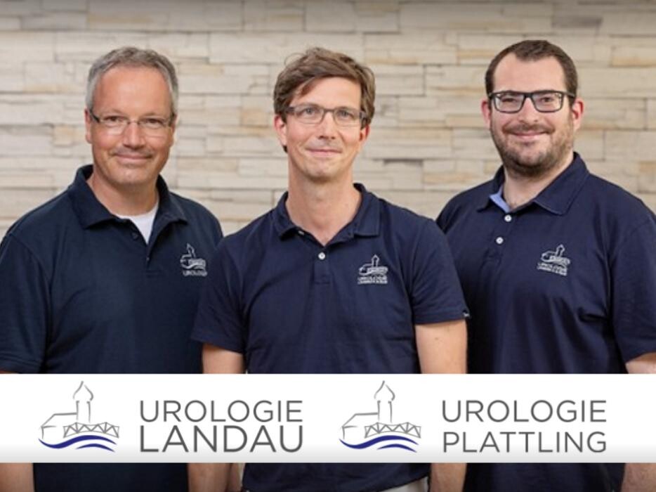 Bilder Dr. med. Christoph Auge, Prof. Dr. med. Daniel C. Vergho, Dr. med. Philipp Spachmann
