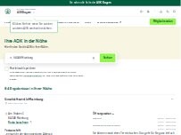 Website Screenshot AOK Bayern Geschäftsstelle Mainburg