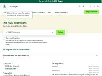 Website Screenshot AOK Bayern Geschäftsstelle Bad Griesbach