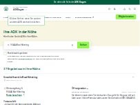 Website Screenshot AOK Bayern Geschäftsstelle Kötzting