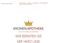 Kronen Apotheke Inh. Annett Hoffmann website screenshot