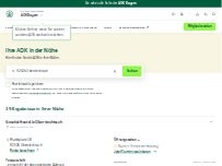 Website Screenshot AOK Bayern Geschäftsstelle Oberviechtach