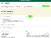 Website Screenshot AOK Bayern Geschäftsstelle Bad Berneck