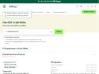 Website Screenshot AOK Bayern Geschäftsstelle Lichtenfels