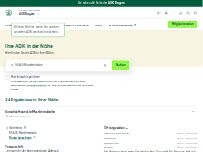 Website Screenshot AOK Bayern Geschäftsstelle Marktredwitz