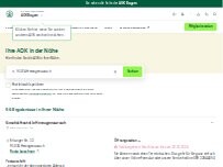 Website Screenshot AOK Bayern Geschäftsstelle Herzogenaurach