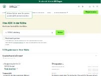 Website Screenshot AOK Bayern Geschäftsstelle Zirndorf