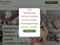 Website Screenshot Blumenhaus Heurung