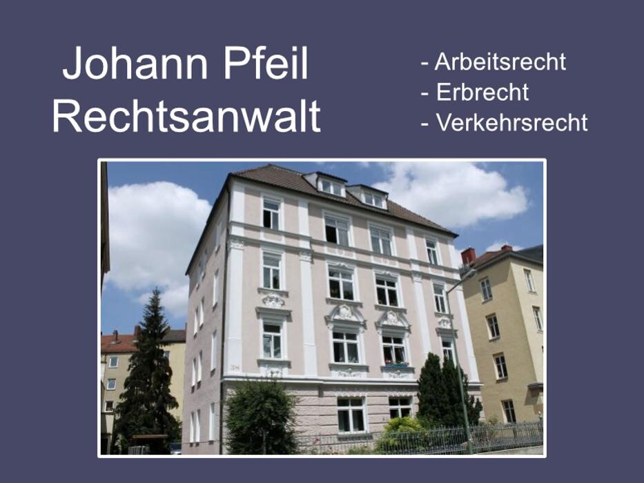 Bilder Johann Pfeil Rechtsanwalt