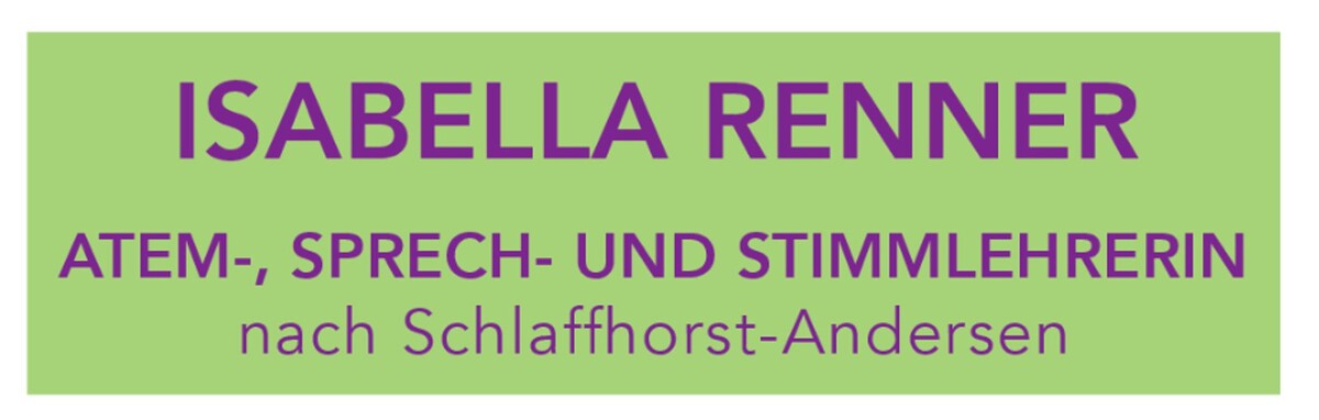 Praxis für Stimm-, Sprech-, Sprach- und Schlucktherapie Isabella Renner Logo