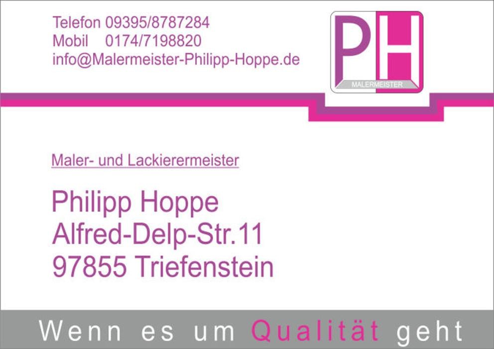 Bilder Philipp Hoppe Maler- und Lackierermeister