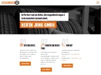 Website Screenshot Reifen Jung GmbH