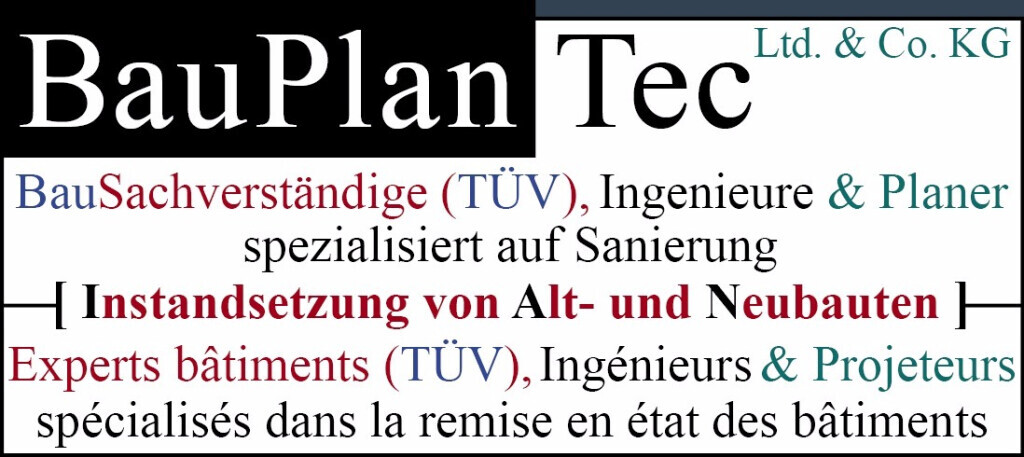Bilder BauPlanTec - BauSachverständige (TÜV), Ingenieure & Planer spezialisiert auf Sanierung