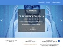 Website Screenshot PC-Service Hans-Peter Breyer