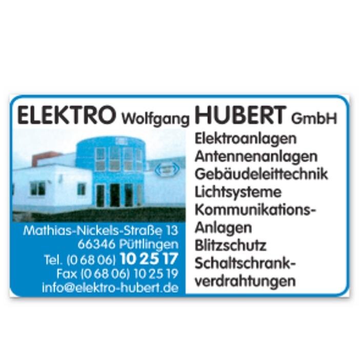 Bilder Elektro W. Hubert GmbH