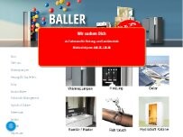 Website Screenshot Heizung Bäder Baller OHG