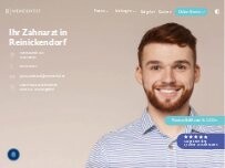 Website Screenshot MEINDENTIST-Praxis Reinickendorf