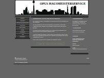Website Screenshot Opus Hausmeisterservice