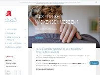 Website Screenshot Kollwitz-Apotheke
