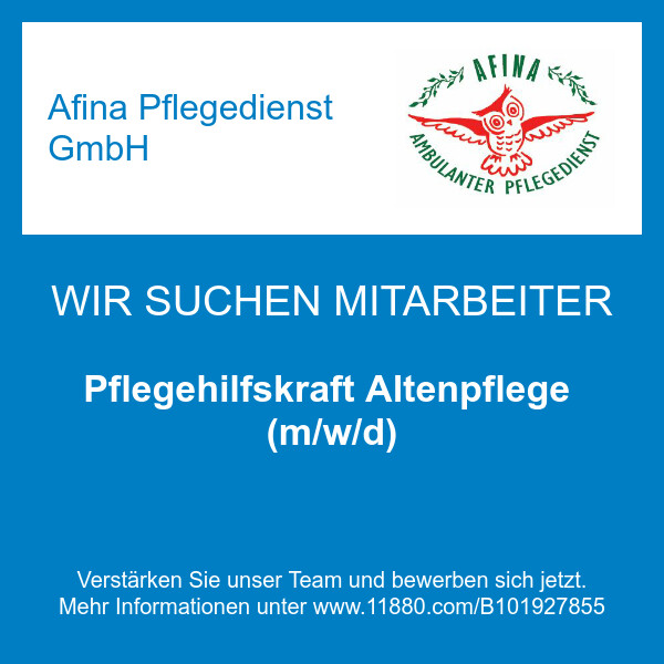 Bilder Afina Pflegedienst GmbH