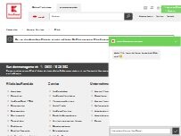 Website Screenshot Kaufland Eiche