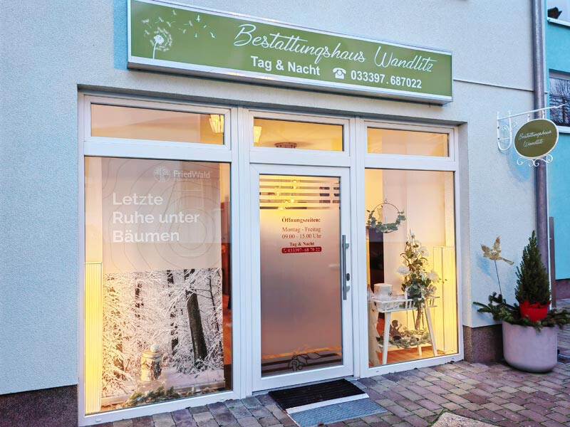 Bilder Bestattungshaus Wandlitz