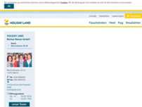 HOLIDAY LAND RICHTER REISEN GmbH website screenshot