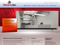 Pietrucha Bau GmbH website screenshot
