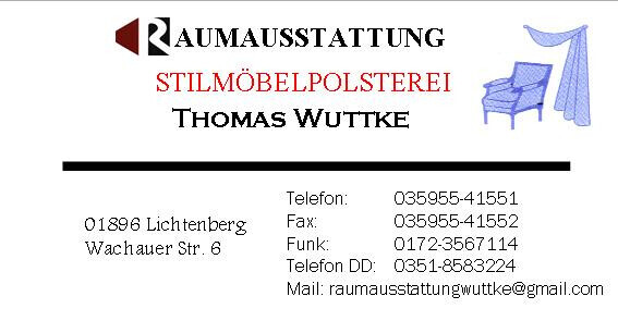 Thomas Wuttke Raumausstattung Logo