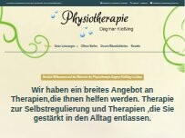 Website Screenshot Physiotherapie Dagmar Kießling