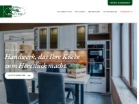 Website Screenshot Theilig Küche und Bad