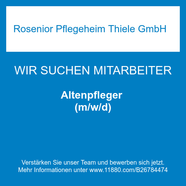 Bilder Rosenior Pflegeheim Thiele GmbH