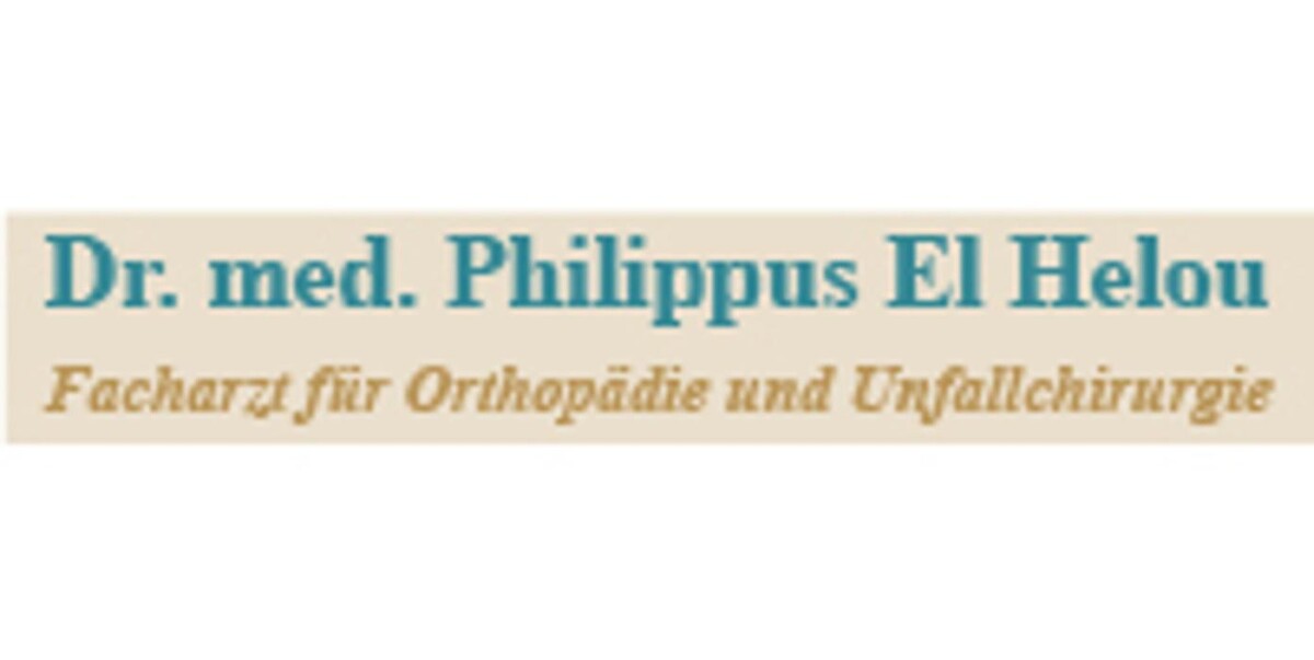 Dr. med. Philippus El Helou Logo