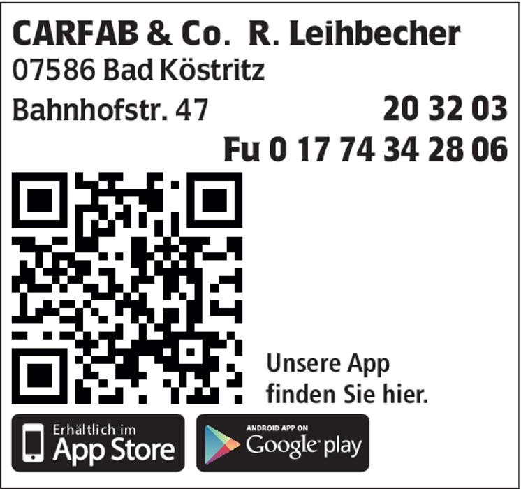 Bilder CARFAB Robert Leihbecher Bad Köstritz