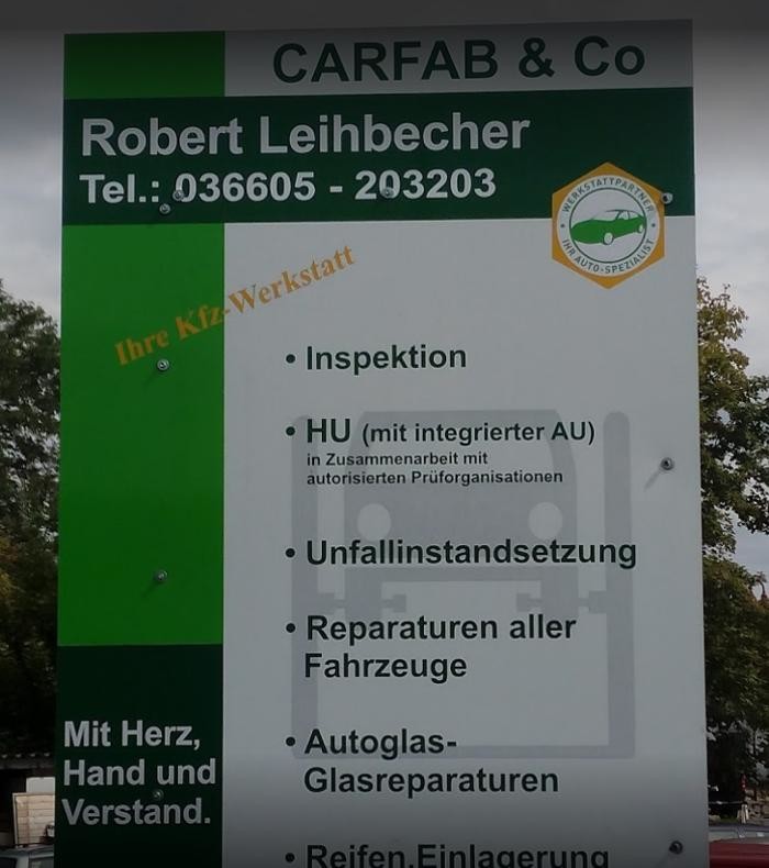 Bilder CARFAB Robert Leihbecher Bad Köstritz