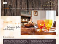 Das Alpenhaus website screenshot