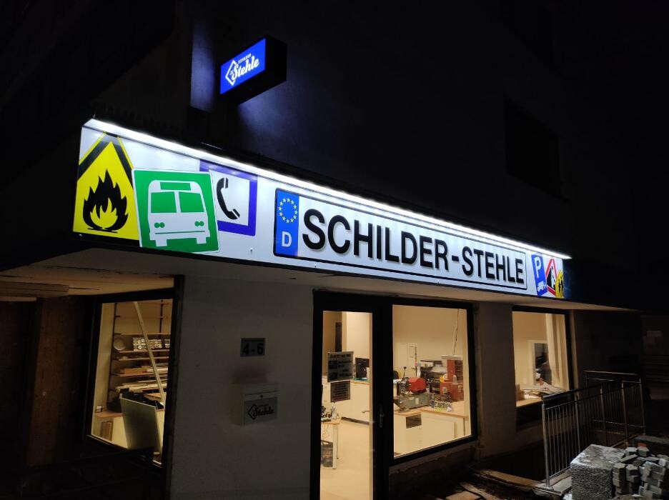 Bilder Schilder Stehle GmbH Schilder aller Art